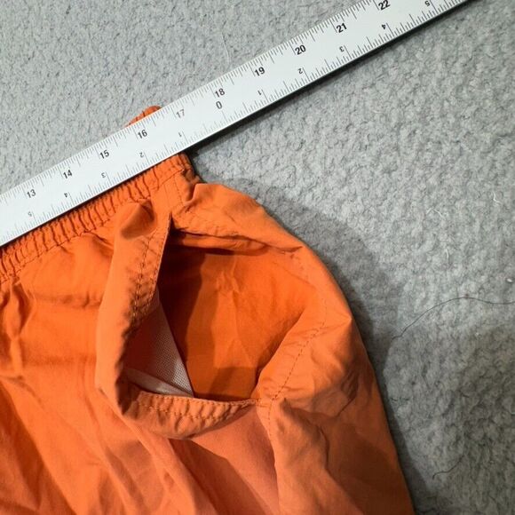 Vintage Polo Ralph Lauren Shorts Men Extra Large Orange Pony Swim Trunks Surf - Picture 14 of 16